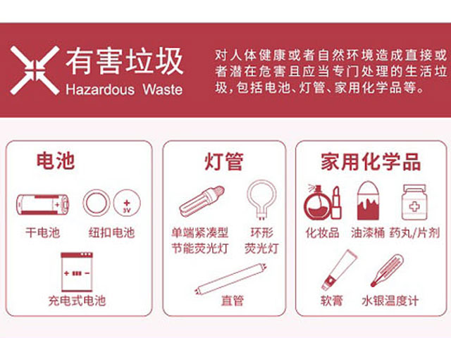 垃圾分類有害垃圾桶狐貍圖片