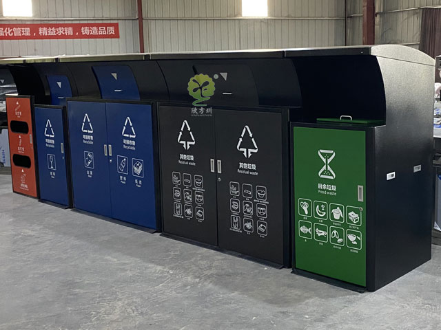 深圳標(biāo)準(zhǔn)不銹鋼垃圾分類投放點(diǎn)