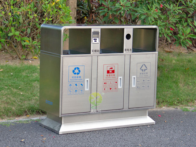 室外不銹鋼垃圾箱