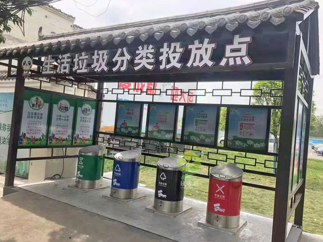 地埋式升降垃圾桶