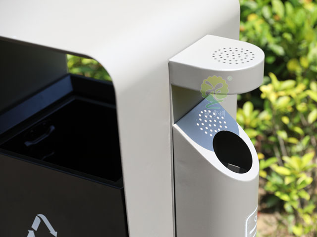 深圳福田城市形象更新果皮箱