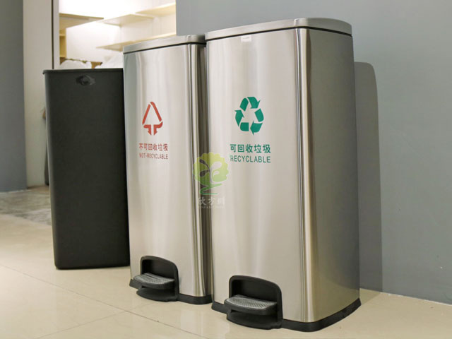 家用不銹鋼室內分類垃圾桶
