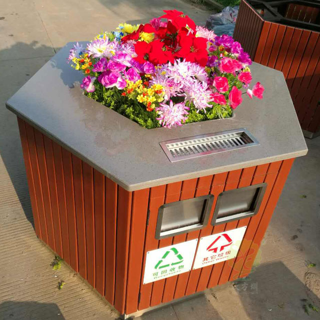 高鐵站臺景觀垃圾箱果皮箱