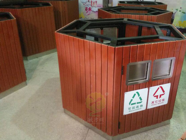 高鐵站臺景觀垃圾箱果皮箱