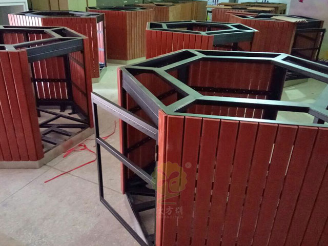 高鐵站臺景觀垃圾箱果皮箱