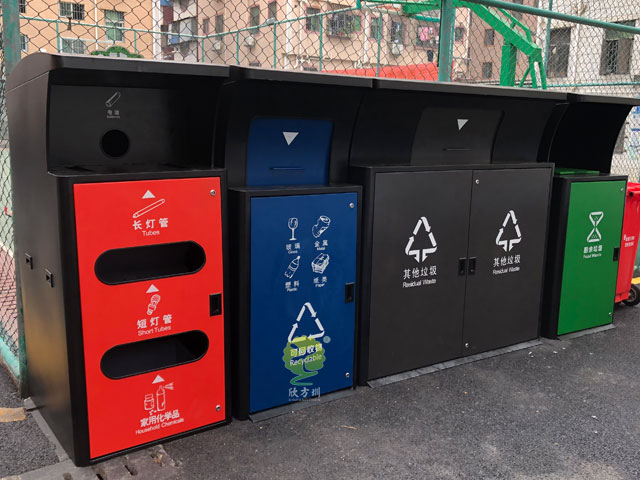 深圳市政垃圾分類亭