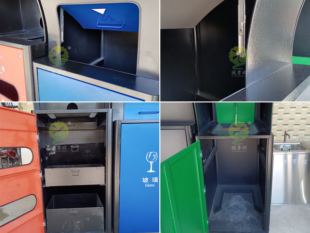 深圳標(biāo)準(zhǔn)不銹鋼垃圾分類投放點(diǎn)