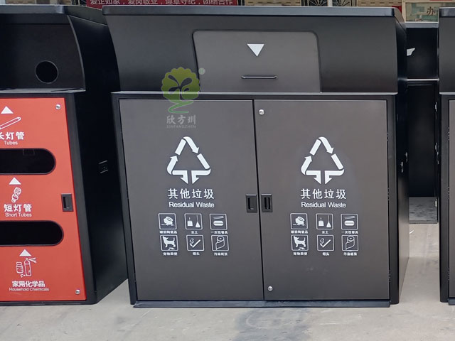深圳標(biāo)準(zhǔn)不銹鋼垃圾分類投放點(diǎn)