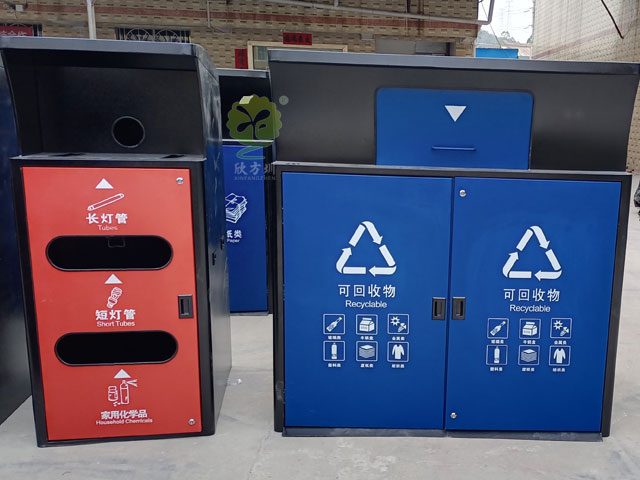 深圳標(biāo)準(zhǔn)不銹鋼垃圾分類投放點(diǎn)