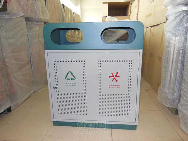 商業鋼制分類垃圾桶