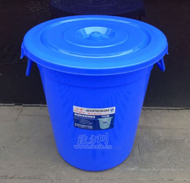 塑料單桶垃圾桶
